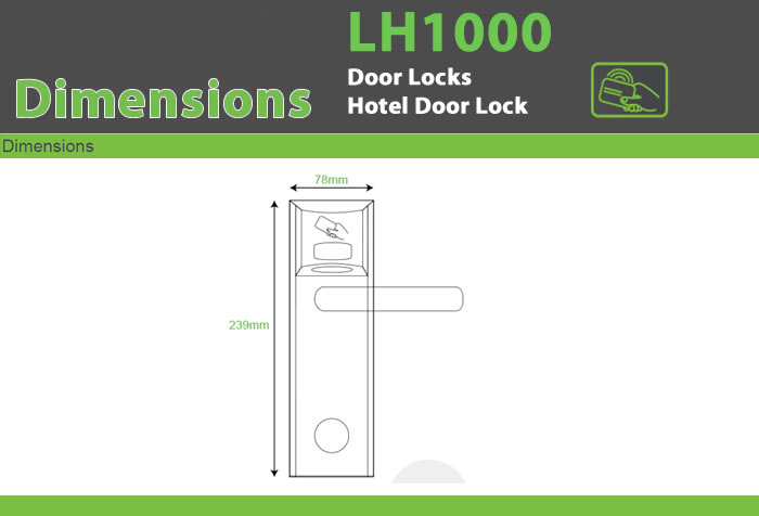 lh1000 Biometric Door Locks
